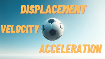 Displacement - Velocity - Acceleration (Direction)