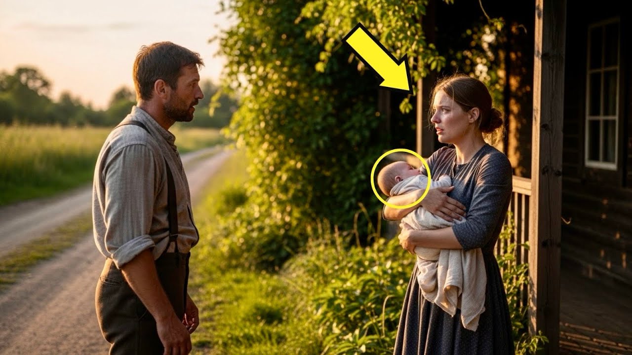 “PODEMOS FICAR SÓ ESTA NOITE, SENHOR?” IMPLOROU A JOVEM AO FAZENDEIRO VIÚVO — E ELE A SURPREENDEU