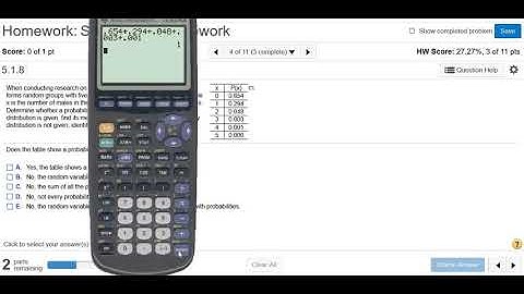 Finding the Mean and Standard Deviation of the Random Variable with StatCrunch