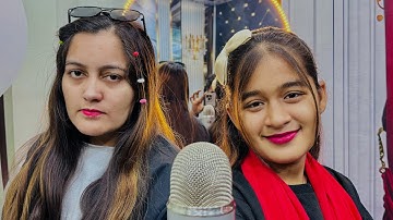 MY AUNT TRIES ASMR FOR THE FIRST TIME 