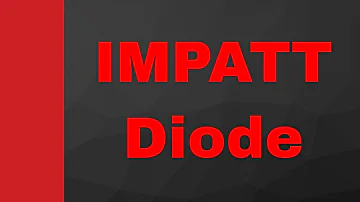 In this video, I have explained following topics regarding IMPATT Diode.