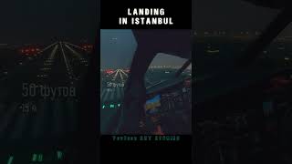 Sky Stories: Landing in Istanbul #aviation #Istanbul #türkiye #boeing737