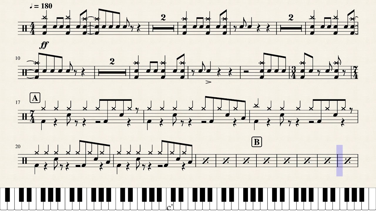 Whiplash Drums YouTube