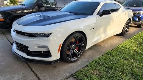 Speed engineering header and x-pipe on 2020 ss camaro