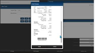 Retail Pro Prism POS Transaction