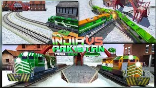 Indian Vs Pak Train Racing Games Free #Train Driving Simulator Free Games #Games Download screenshot 2