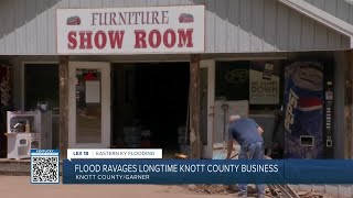 Flood ravages longtime Knott County business
