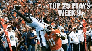 Top 25 Plays From Week 9 Of The 2019 College Football Season ᴴᴰ