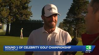 Derek Carr makes good on his 13-year promise to Mike Cherry at the American Century Championships