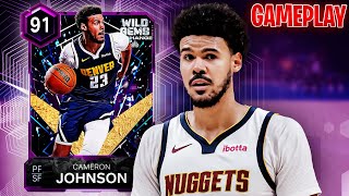 Amethyst Cam Johnson Gameplay An Elite Amy Sf In Nba 2K26 Myteam