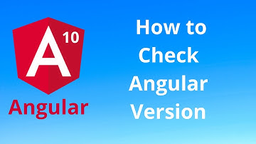 How to check Angular Version using cmd
