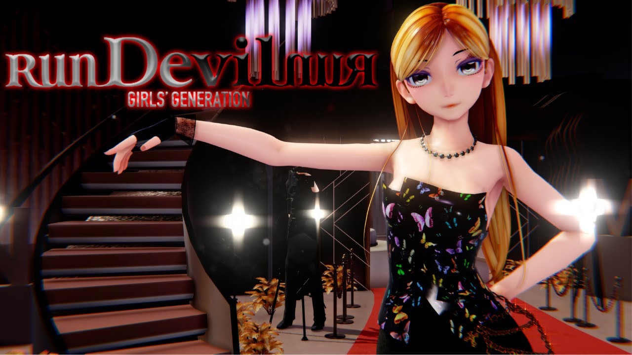 [MMD 4k] Girls Generation - Run Devil Run