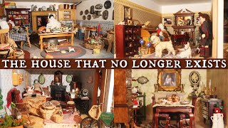 A Very Special Tour Of A Dolls House That Is No More! Lovely Miniatures!