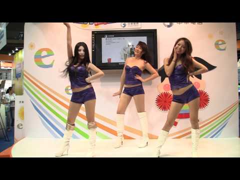 2012.07.12 2012高雄巨蛋電腦展 大會開幕活動 場內唯一一場熱舞秀