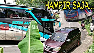 SKILL DRIVER BUS SUBUR JAYA & HARTA SANJAYA DIUJI SAAT MELEWATI TIKUNGAN TAJAM SUNAN MURIA TERBARU
