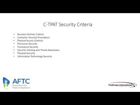 CTPAT The Application Process