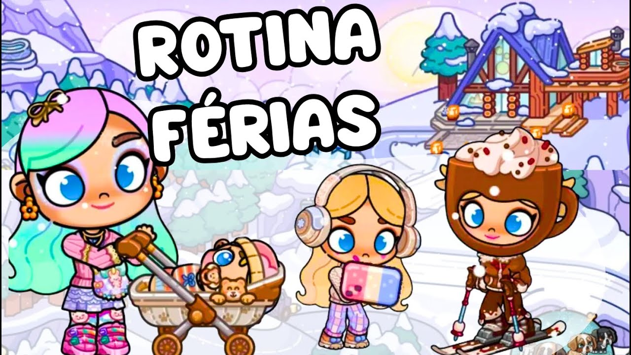 ROTINA | MONTANHA NEVADA no AVATAR WORLD - Historinhas