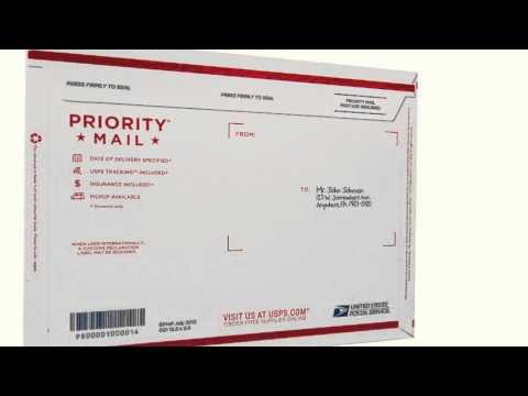 Video: Atšķirība Starp USPS Express Un Priority Mail