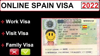 Spain Work Visa 2023 | Spain Visit Visa 2023 | Spain Family Visa Online Check 2023