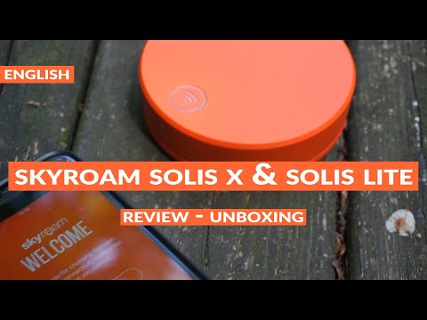SIMO Solis X & Solis Lite (aka Skyroam): review & unboxing - wifi hotspot without sim, wifi anywhere