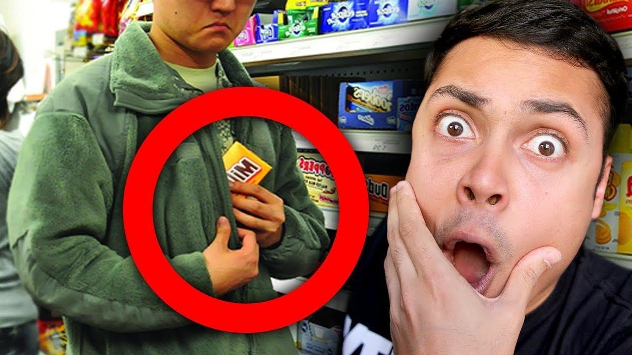 REACTING TO PEOPLE WHO GOT CAUGHT STEALING ON CAMERA - YouTube