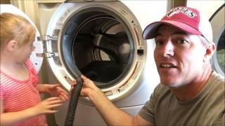 DIY washer wont drain  repair whirlpool duet