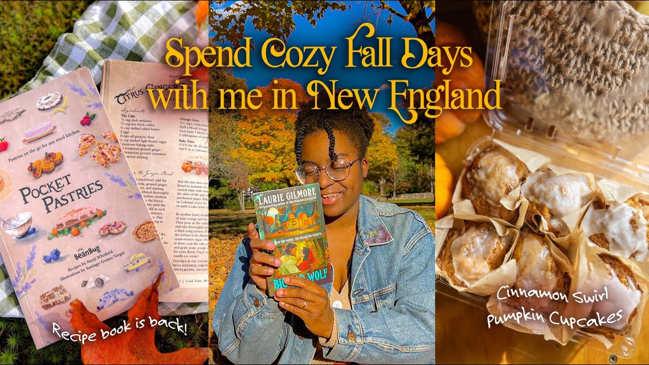 Spend Cozy Fall Days with me in New England 🥣📚🍂