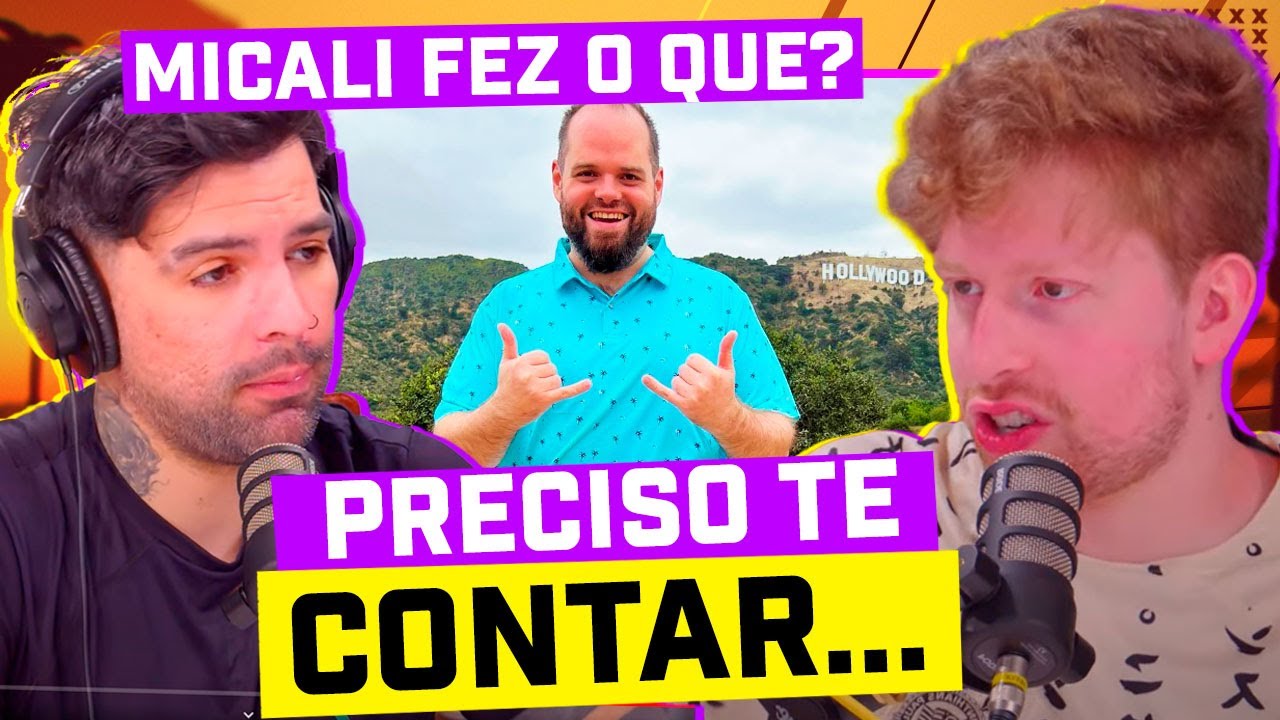 ABSURDO! VOCÊ NÃO VAI ACREDITAR no que BRUNO MICALI fez em LOS ANGELES...