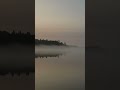 Magical morning in the Canadian wilderness.