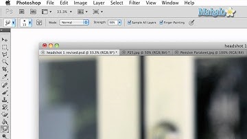 Learn Adobe Photoshop - Smudge Tool