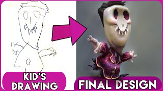 Turning A Kid's Drawing Into A Character Design by Marco Bucci 21,434 views 5 months ago 13 minutes