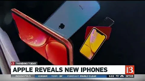 Apple reveals three new iPhones