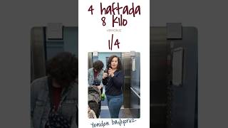 Kilo Verme Yolculuğumda 5. Haftam 4 Haftada 8 Kilo Veriyoruz 14