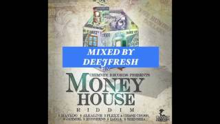 MONEY HOUSE RIDDIM MIX [ FULL PROMO] MAVADO,ALKALINE,JAHMIEL | FEB 2017 | @DEEJFRESH