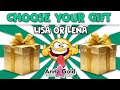 CHOOSE YOUR GIFT, LISA OR LENA,  Escolha seu presente,  Elige Tu Regalo, 🎁  Anna Gold 💖