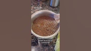 Coffee Simple Syrup