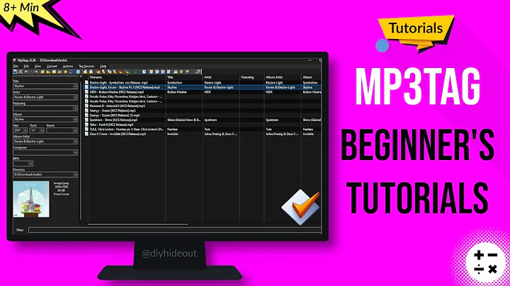 Mp3Tag Tutorials 2025 | MP3 Audio Manager Beginner's Guide under 10 Minutes
