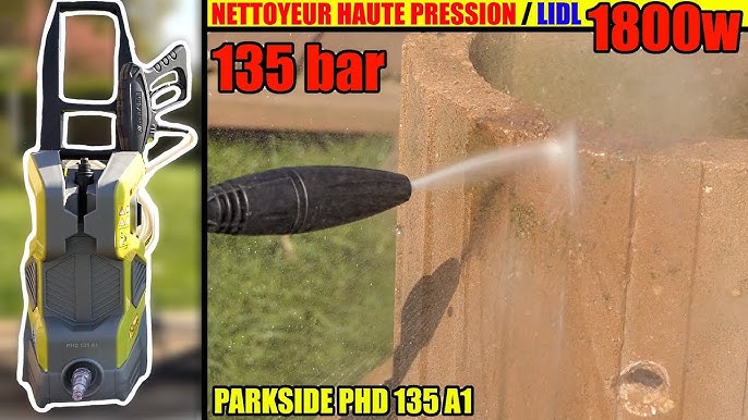 Parkside Pressure Washer PHD 135 C2 Testing - YouTube