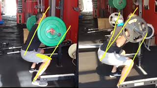 Comparing Front Squats to Back Squats