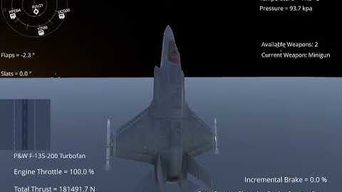 Silantro Unity3d Flight Simulator: F-35 Vertical Takeoff, Conversion and 90 degrees climb