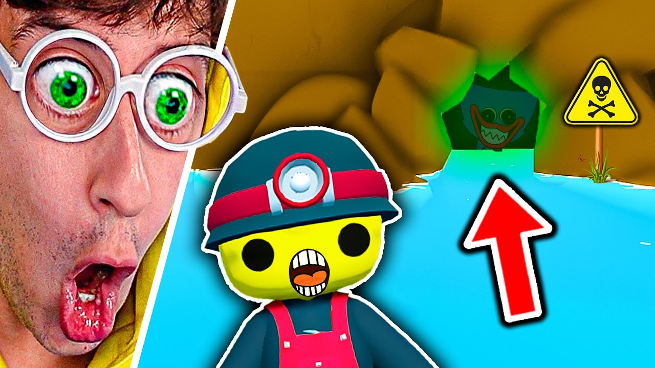 Encuentro CUEVA SECRETA Bajo el Agua 💧😈!! (hay alguien ⚠️) - Wobbly Life #36