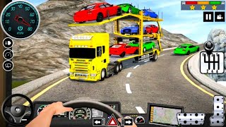 Car Transporter Truck Driving - Cargo Truck Driving Simulator 😯 - Android Gameplay. screenshot 5