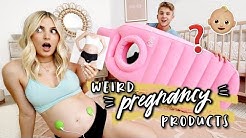 TRYING WEIRD PREGNANCY PRODUCTS!! | Aspyn Ovard