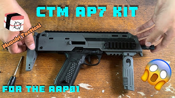 CTM AP7 kit for the AAP-01 unboxing and installation tutorial!! #airsoft #unboxing #tutorial