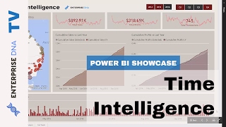 time intelligence - power bi showcase