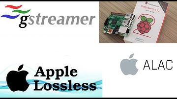 APPLE LOSSLESS Raspberry PI TCP Audio Streaming Server using Gstreamer Pipelines encoded with ALAC