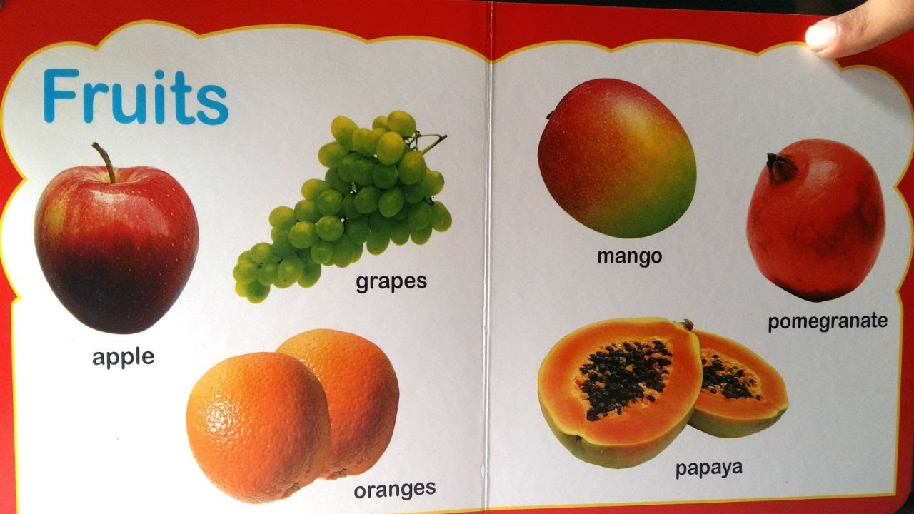 Learn Names of Fruits and Vegetables for kids Kids learning fruits