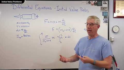 Initial Value Problems Intro - ENGT 509 27-1