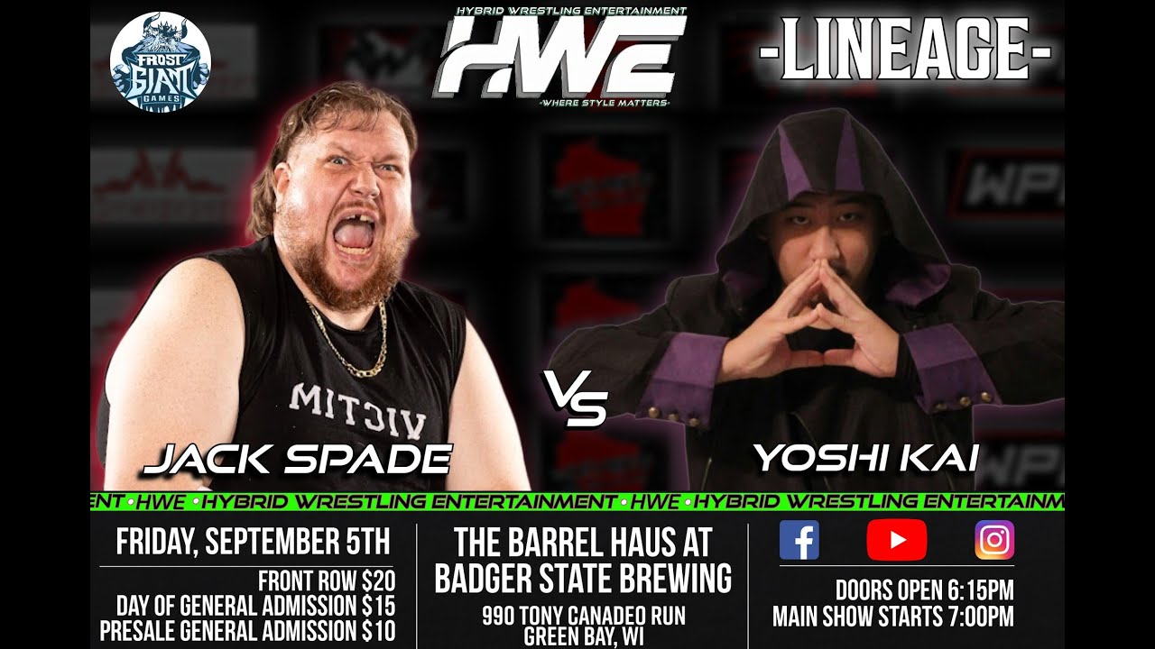 Jack Spade vs Yoshi Kai