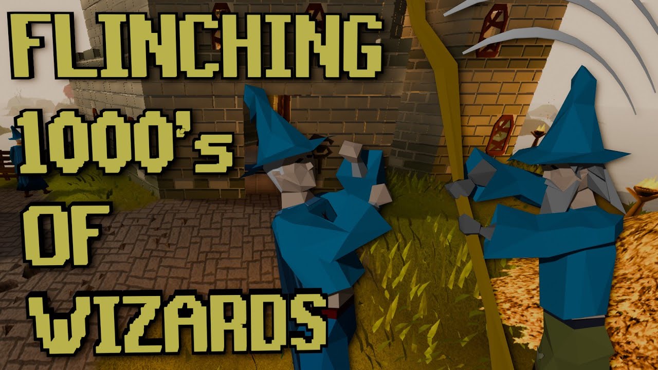 I need to Flinch THOUSANDS of Wizards before I can Leave my Starting Chunk!